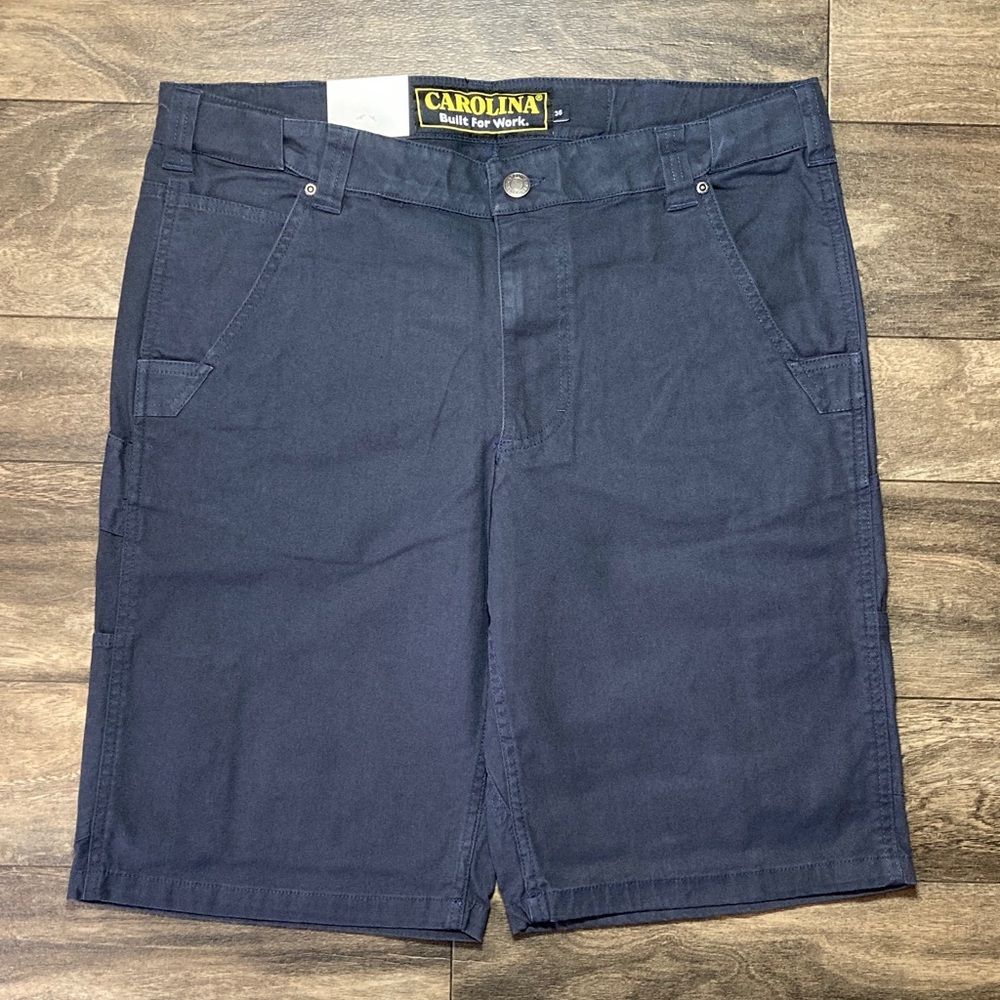Carolina Built For Work Shorts in size 36 NEW